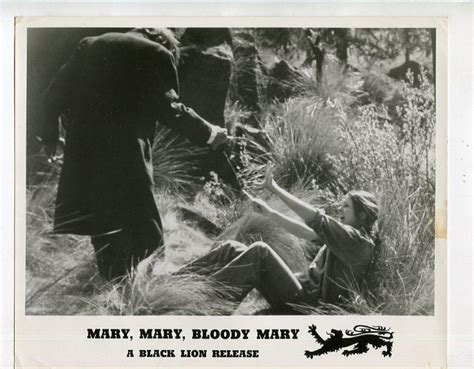Mary Mary Bloody Mary Cristina Ferrare X B W Promo Still Photograph Dta Collectibles