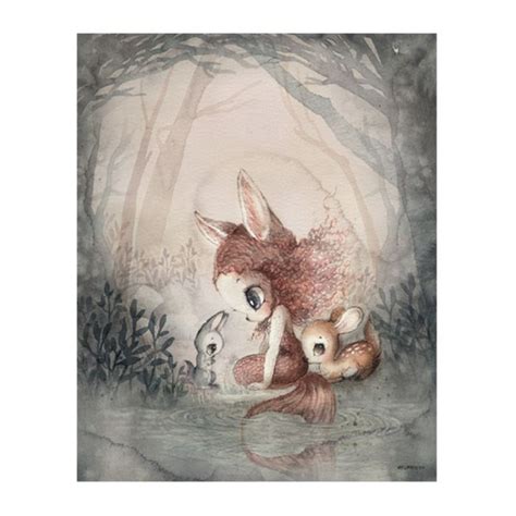Mrs Mighetto The Lake Stories Poster Miss Laura 40x50cm Leo And Bella