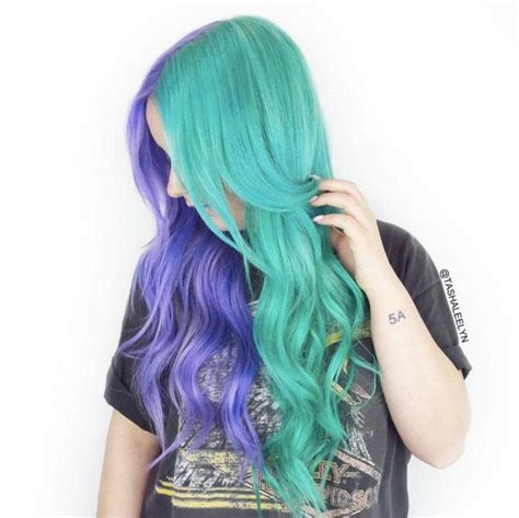 Crazy Cool Hair Color Ideas To Try If You Dare Teal Hair Teal Hair