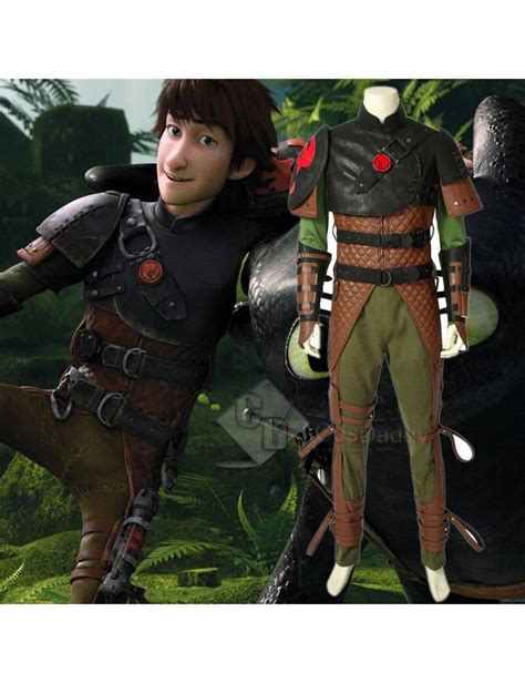 How To Train Your Dragon 2 Hiccup Cosplay Costume Dragon Halloween