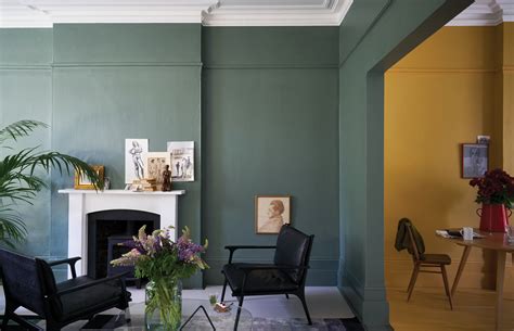 We Love The Green Smoke And India Yellow From Farrow And Ball More