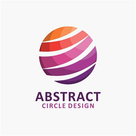 Abstract Circle Logo Design 9694539 Vector Art At Vecteezy