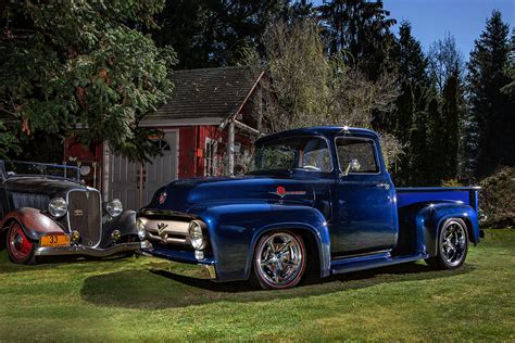 News 1956 Ford F100 Recently Completed With New Custom Accelerator