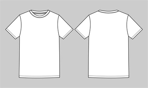 T Shirt Template Vector Art Icons And Graphics For Free Download