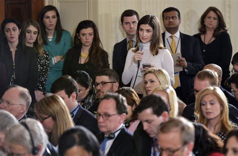 A white house transcript of the press conference omits the first part of jeff mason's question to president putin. Fox News Stands Behind CNN Reporter Banned From White ...