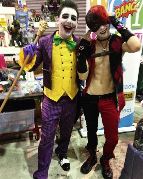 Joker And Male Harley By Twinkiesniper Harley Quinn Costume Joker