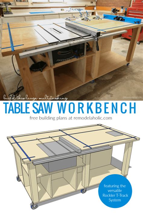 Aufrufe 1,3 mio.vor 4 monate. Remodelaholic | Table Saw Workbench Building Plans with ...