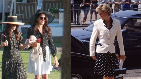 All The Times Meghan Markle Dressed Like Princess Diana Celebrity Grazia