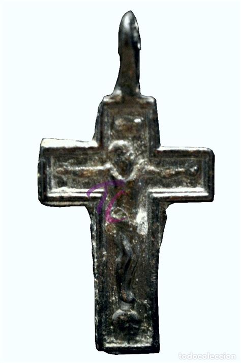 Antigua Cruz Colgante En Bronce Comprar Cruces Antiguas En