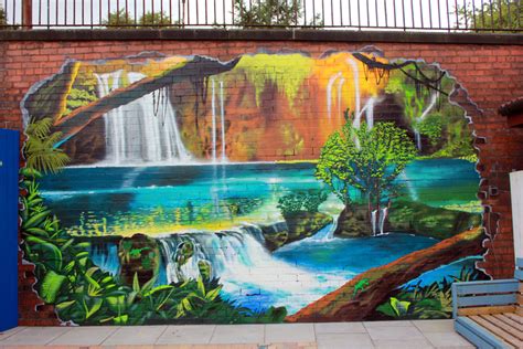 Garden Wall Graffiti And Street Art Murals