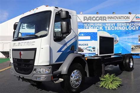 Paccar Showcases Autonomous And Electric Trucks At Ces 2020