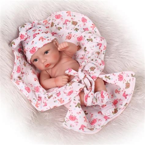 26cm Npk Mini Bebe Reborn Babies 100 Full Body Silicone Reborn Dolls