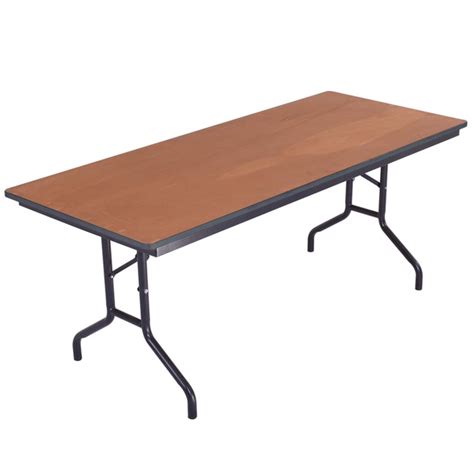 Next, take the long offcut, place it good side up, and make three rip cuts on the table saw to produce the apron stock. Amtab Stained Plywood Top Folding Table (30" X 60") - 305pm | Folding Tables | Worthington Direct