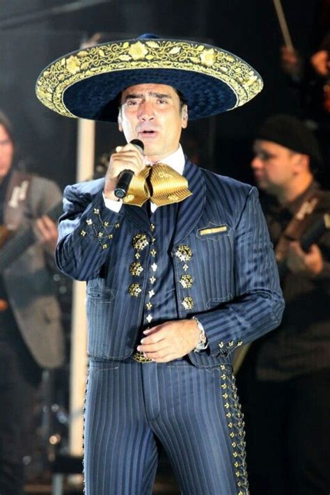 Alejandro Fernandez Mariachi Suit Mexican Outfit Charro Suit