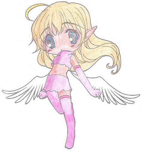 Chibi Angel By Timow On Deviantart
