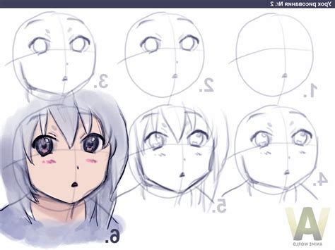 Easy Anime Drawing Step By Step For Beginners ~ Anime Eyes Draw Drawing