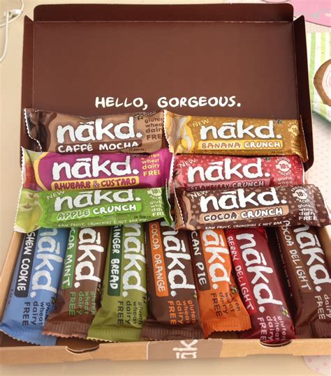 Nutrition Thursday - Product Review: Nakd bars | Healthy brands, Granola bars brands, Protein ...