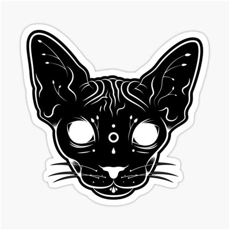 Sphynx Cat Stickers Redbubble
