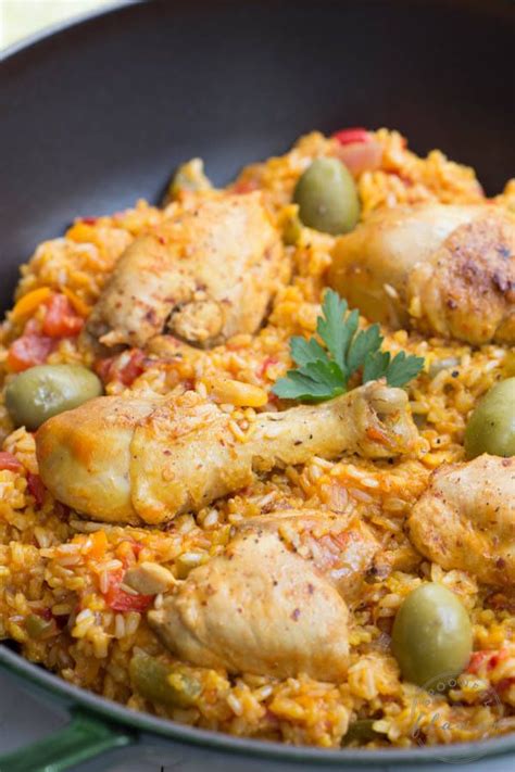 I've been making small tweaks to the recipe over. Spanish Chicken and Rice - a one pot meal with fresh ...