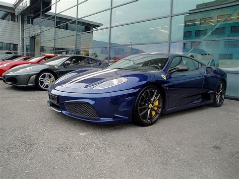 Coupe F430 Ferrari Italia Scuderia Supercar Blue Blu Wallpapers