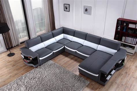 3.9 out of 5 stars 28 reviews. Modern U-Shape Sofa - Joy Furniture