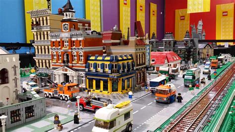 Matts Lego Fun My End Of The Lego City Train Display At Bricklab