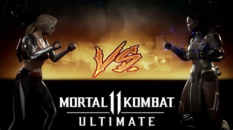 Mortal Kombat 11 Cassie Cage Vs Jacqui Briggs VERY HARD YouTube