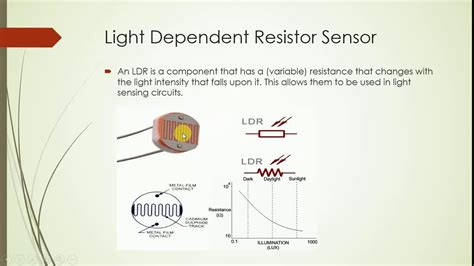 Ppt On Light Dependent Resistor