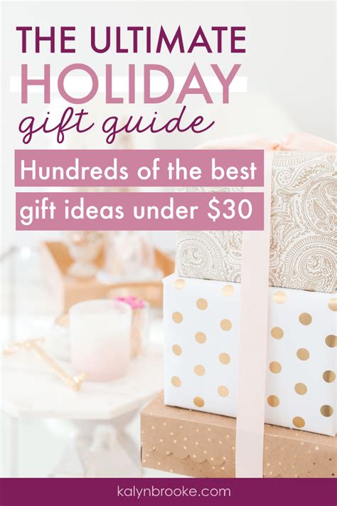 Practical gift ideas for her. Hundreds of Practical Gift Ideas for Every Holiday Under $30