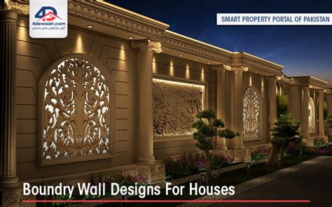 Build Your House Boundary Walls Uniquely Designs And Materials
