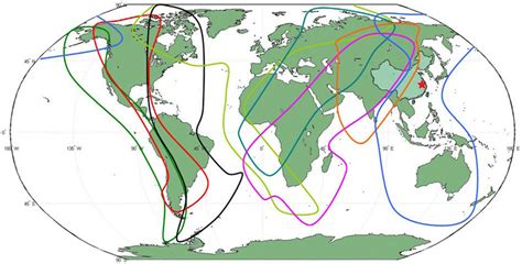 The Migration Routes Of Migrant Birds In All The World There Are Eight