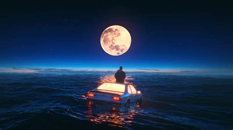 Marooned In The Middle Of The Ocean Cars Live Wallpaper Download