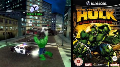 The Incredible Hulk Ultimate Destruction Gamecube Gameplay Youtube