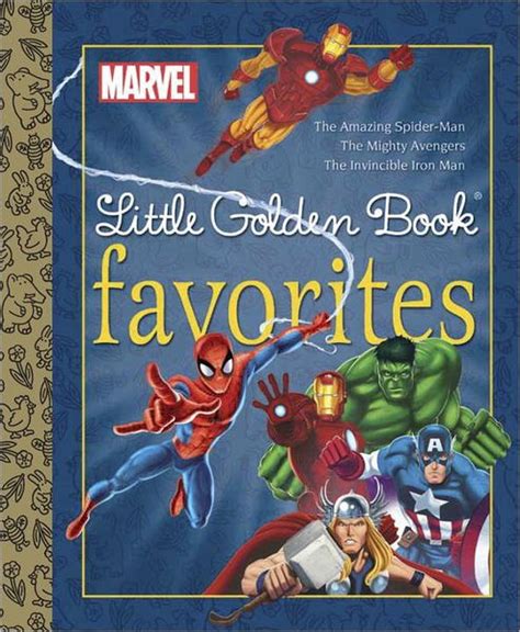 Marvel Heroes Little Golden Book Favorites 1 Marvel By Golden Books