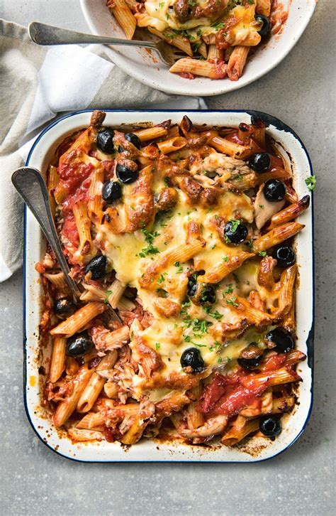 Spicy Tuna Pasta Bake Recipe Recipes Tuna Pasta Bake Cooking