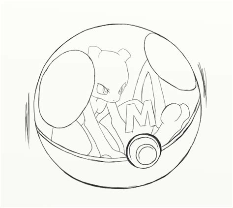 Pokemon Ultra Ball Coloring Pages Sketch Coloring Page