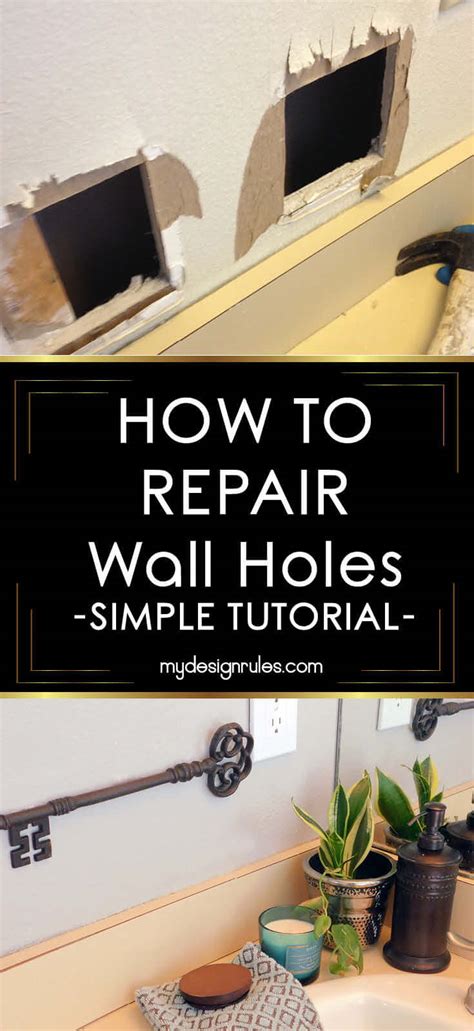 If you have leftover latex paint that matches the wall, add a small amount of paint to the premixed spackling compound. Easy Steps to Patching a Hole in Your Wall | My Design Rules
