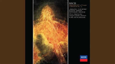 Js Bach Magnificat In D Major Bwv 243 Chorus Magnificat Youtube