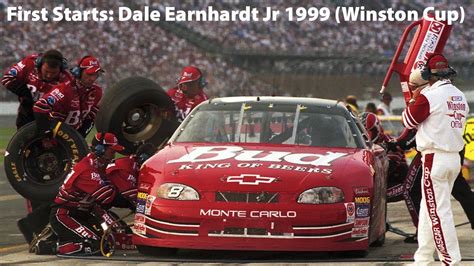 First Starts Dale Earnhardt Jr 1999 Winston Cup YouTube