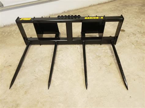 Skid Steer Bale Spears For Sale Stinger Attachments