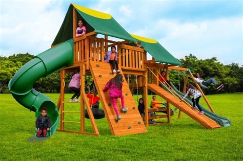 Fantasy Swing Set 3 Jungle Gyms Canada