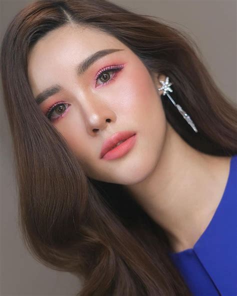Sammy Sirapatsorn Most Beautiful Thailand Transgender Woman Makeup Model Face Tg Beauty