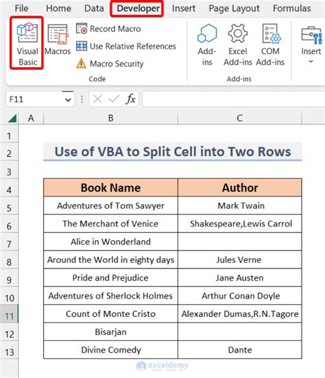 How To Split A Cell Into Two Rows In Excel Easy Ways