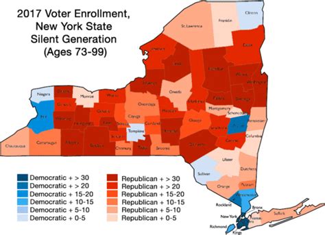 Republican Democrat Map By County