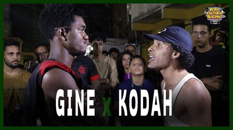 GINE X KODAH 1ª FASE 167ª EDIÇÃO Roda Cultural da Rocinha YouTube