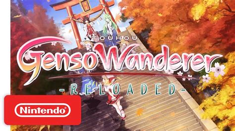 Touhou Genso Wanderer Reloaded Announcement Trailer Nintendo Switch
