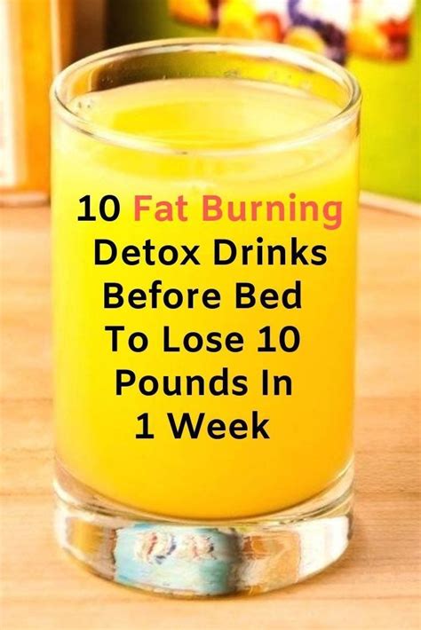 Pin On Fat Burning Detox Drinks