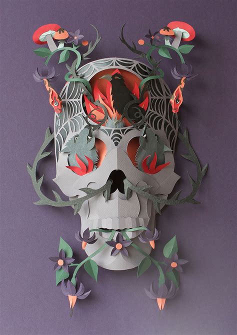 Intricate Layered Paper Scenes By Helen Musselwhite Daily Design Inspiration For Creatives