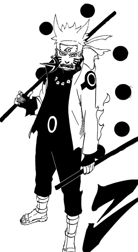 Naruto Sage Of Six Paths Coloring Pages Coloring Pages