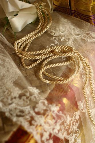 Cord And Veil Wedding Ceremony Accessories Filipino Wedding Filipino Wedding Traditions